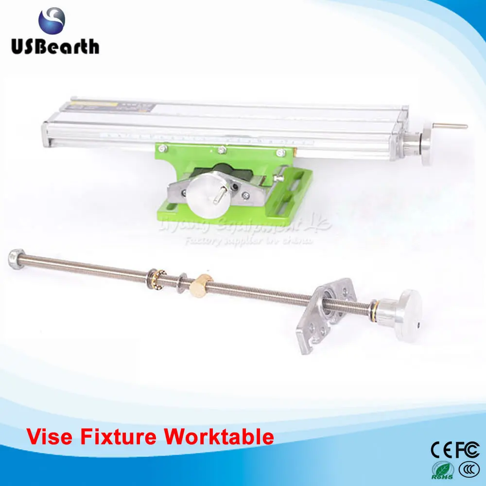 

LY6330 multifunction Milling Machine Bench drill Vise Fixture worktable X Y-axis adjustment Coordinate table,free tax to Russia