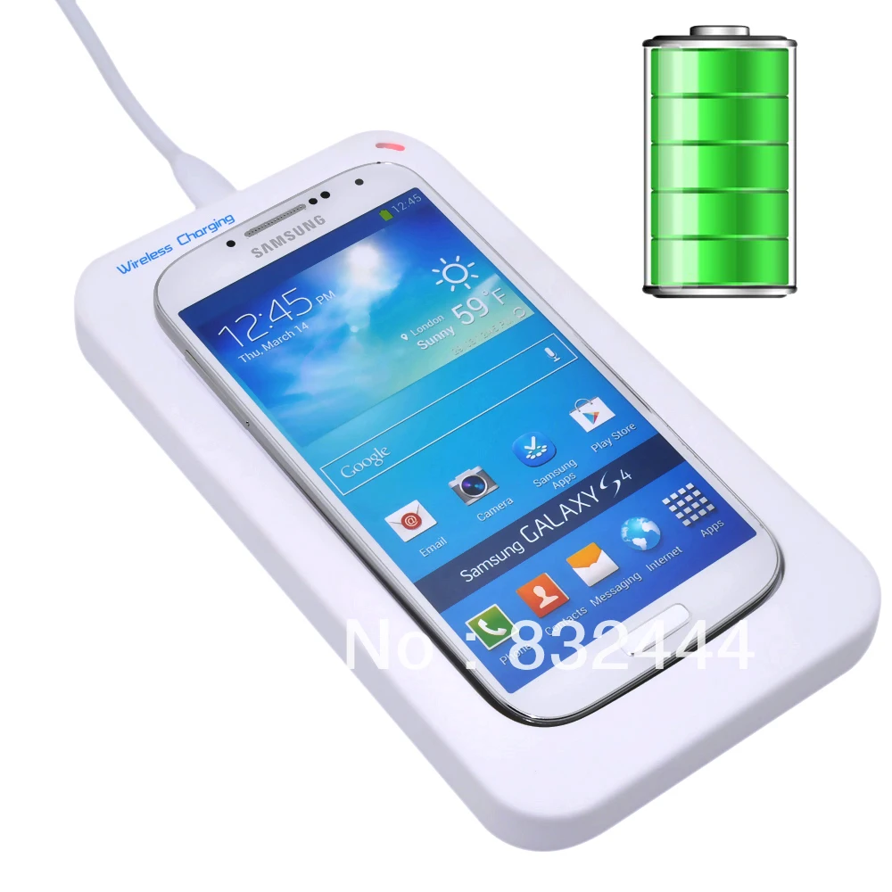 Qi Portable Wireless Charger Charging Pad Receiver Kit For