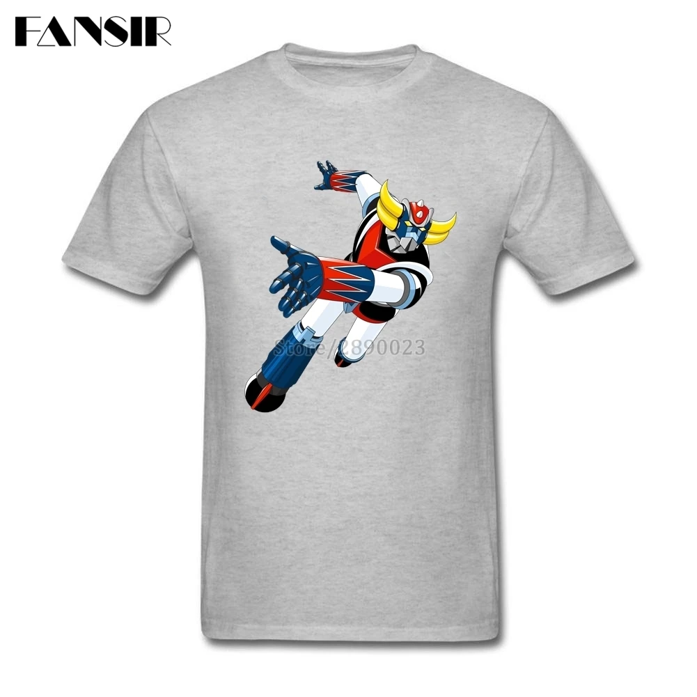 Men T-shirt Fashion Short Sleeve O Neck T Shirt Male Mazinger Z Team Clothes Tops | Мужская одежда