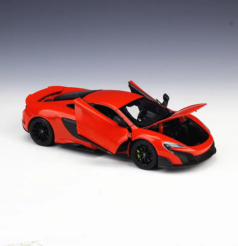 Welly 1:24 mlaren 675LT литья под давлением модель спортивный гоночный автомобиль Транспортное средство Новое в коробке