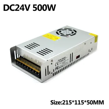 

Single Output switching power supply 24V 20.8A 500W Transformers 110V 220V AC TO DC SMPS for LED Strip Lamp Light