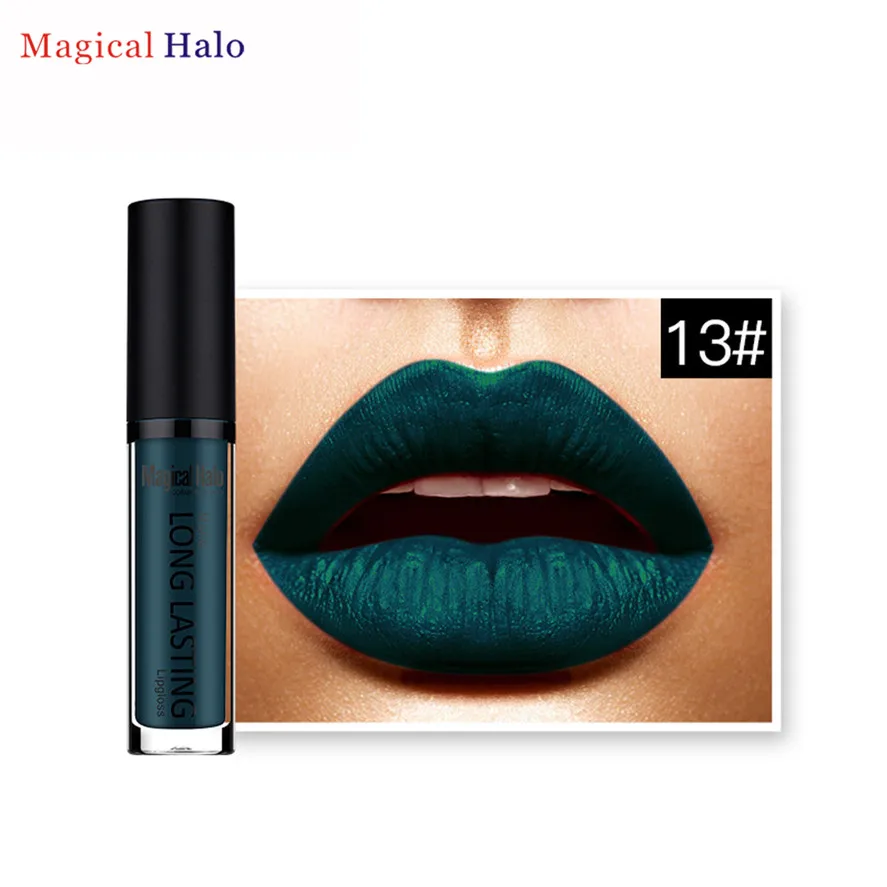 1pc Beauty lipstick New Brand Magical Halo Fashion Dark green