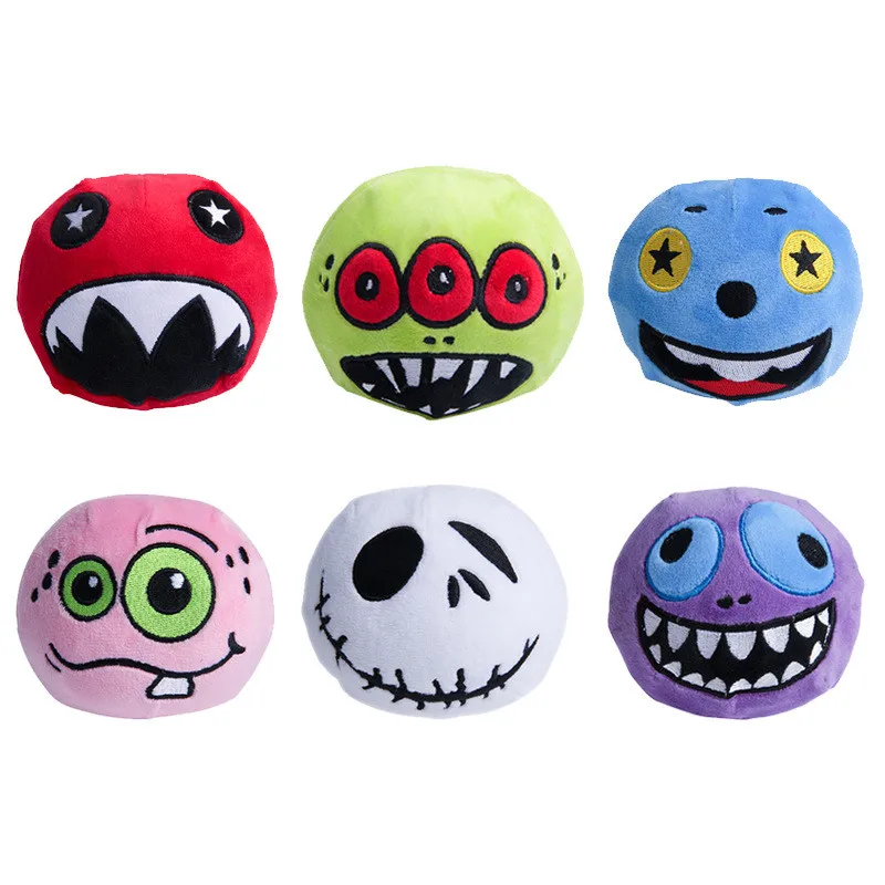 Plush Squishy Slow Rise Toy Christmas Cute Ball Plush Slow Rebound Decompression Toy Cute Animal 5