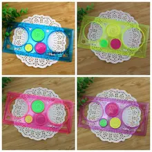 Spirograph Geometric Ruler Whit A Four Colour Pen Art Sets Creative Gift For Children Drafting Tools Stationery For Kids Drawing