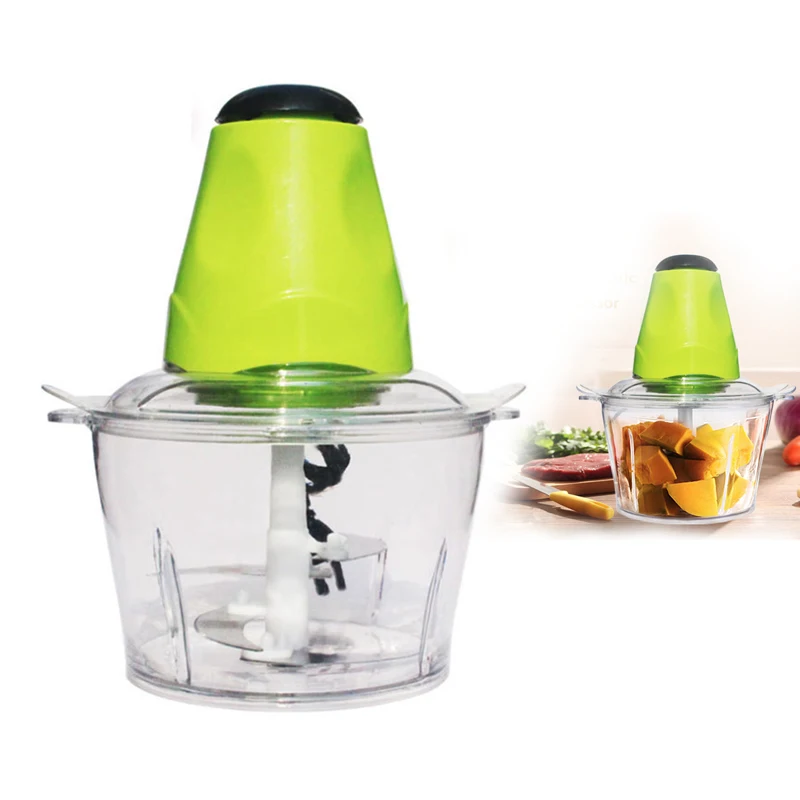 اللحوم طاحونة 2L الفولاذ المقاوم للصدأ الكهربائية المطبخ المروحية Cocina التقطيع أداة تقطيع الطعام الكهربائية المنزلية المعالج أدوات مطبخ اللحوم طاحونة 2L الفولاذ المقاوم للصدأ الكهربائية المطبخ المروحية Cocina التقطيع أداة تقطيع الطعام الكهربائية المنزلية المعالج أدوات مطبخ