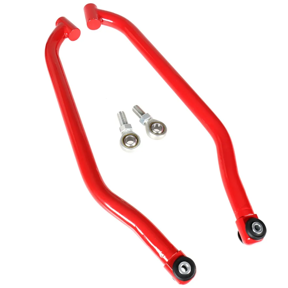 Lower Strong Chromoly Red High Max Clearance Radius Bar Kits For Polaris 14 15 16 17 RZR XP 1000 Models