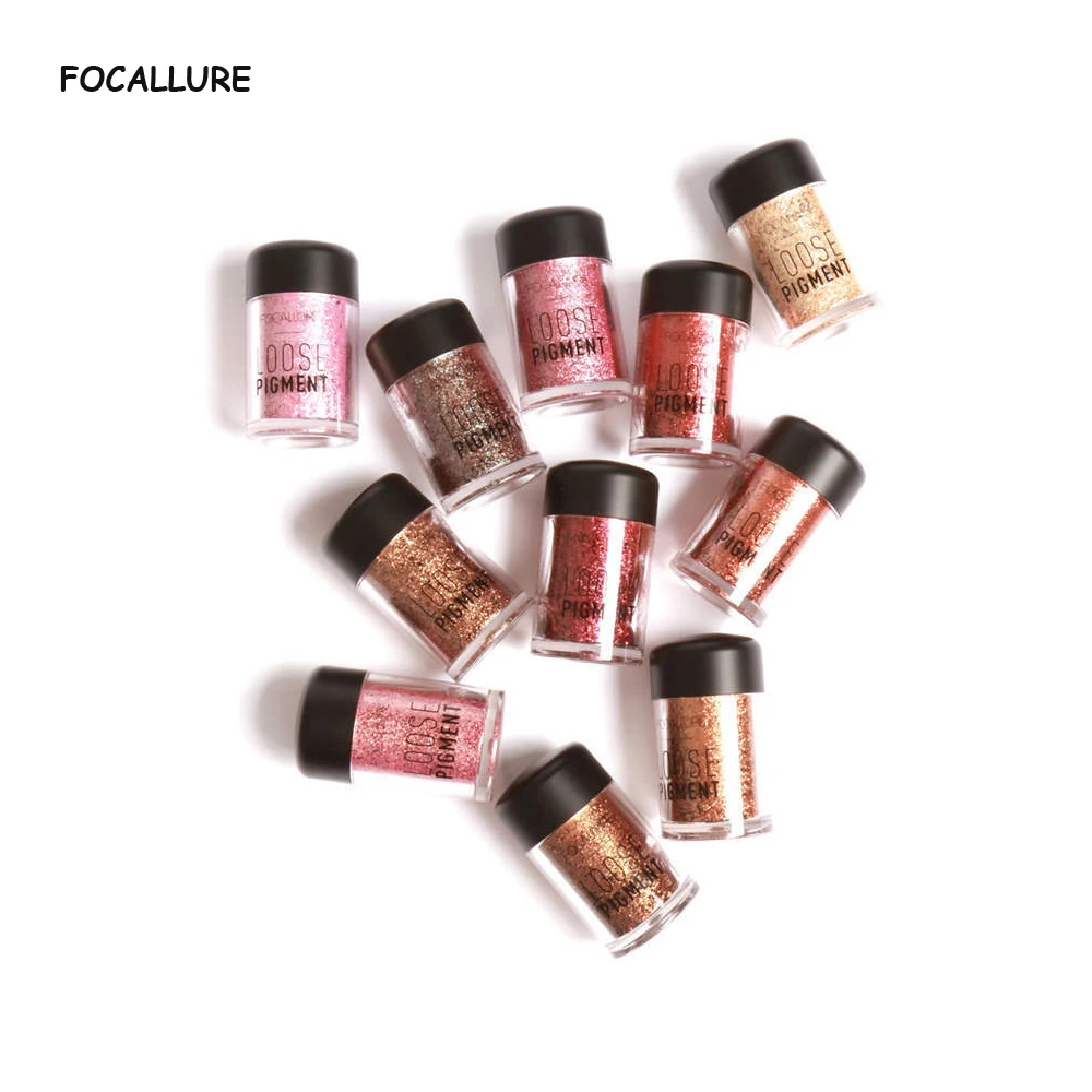 FOCALLURE 1 шт. блеск Тени для век косметический макияж алмазные губы свободный глаза