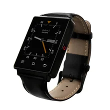 Quad core 1G Ram Msapphire Spiegel Display multitouch Smart Uhr Mit Pulsmesser Funktion Smartwatch Für Android Telefon