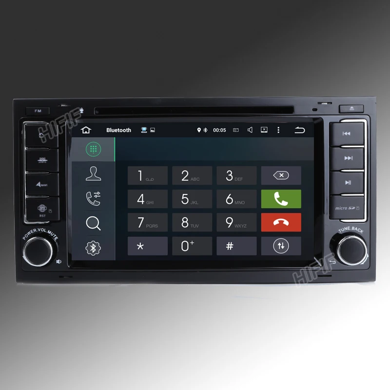 Flash Deal HIFIF Android 7.1.2 3G WIFI Quad Core 2G RAM Car DVD GPS Radio for Volkswagen Touareg T5 Transporter Multivan 2004-2011 Stereo 5