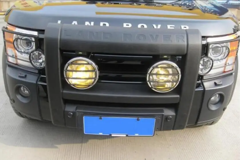Автомобиль ABS Передние фары+ задний фонарь Крышка лампы Накладка для Land rover discovery 3 LR3 2004 2005 2006 2007 2008 2009