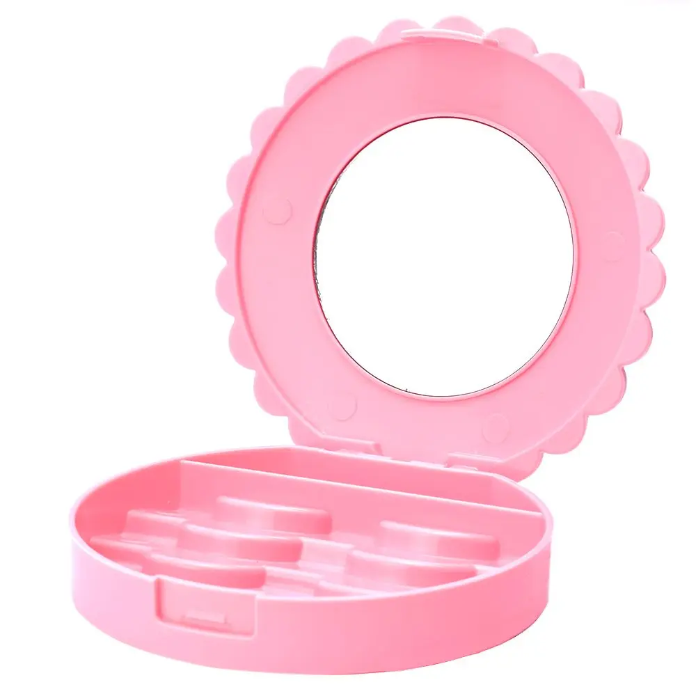 2019 new Hot Cute Bow False Eyelash Storage Box Cosmetic Mirror Case Organizer Beauty Makeup Tool Kit 2019 new Hot Cute Bow False Eyelash Storage Box Cosmetic Mirror Case Organizer Beauty Makeup Tool Kit