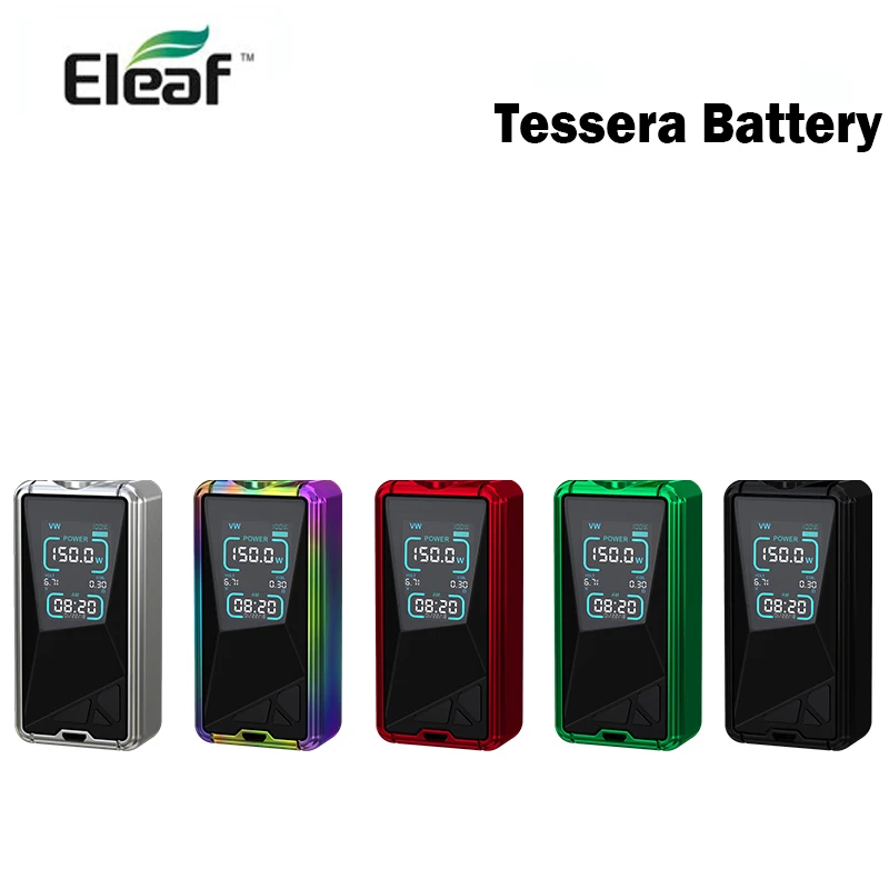 Eleaf Tessera 150 Вт батарея испаритель с 3400 мАч коробка мод vaper сигарета электронная
