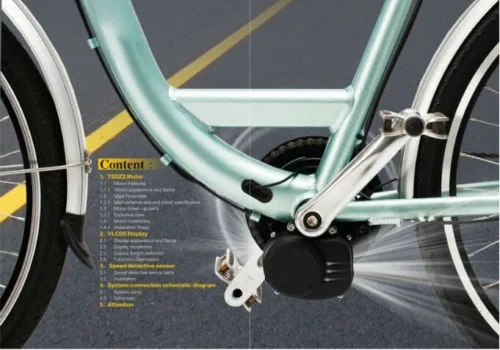 torque ebike motor, acelerador freio luz dianteira incluído
