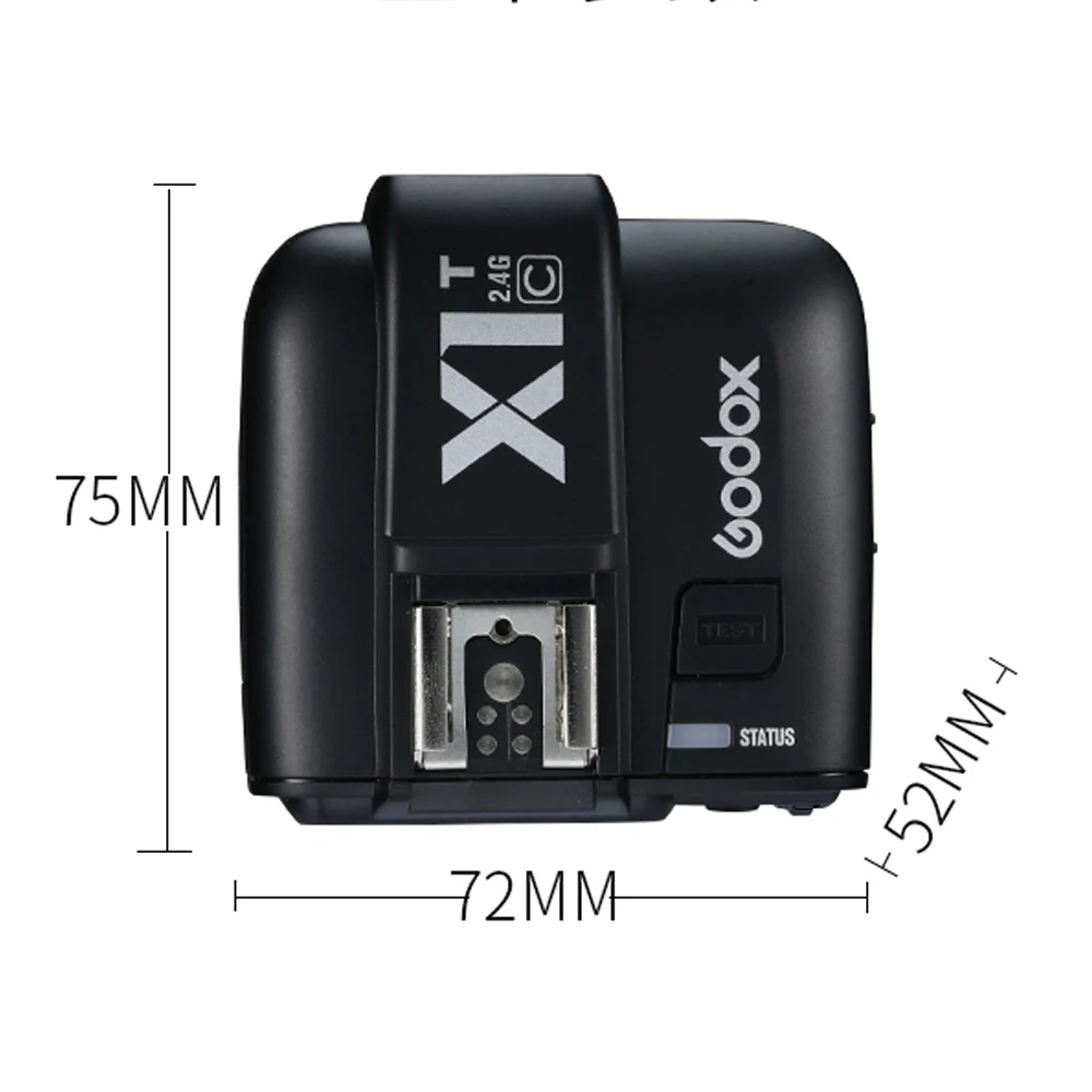 Godox X1T триггер вспышки TTL контроллер передатчик беспроводной пульт затвора для Canon
