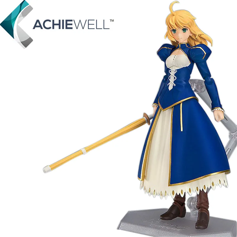 Fate Stay Night Character Servant Blue Saber With Canonicals Action ...