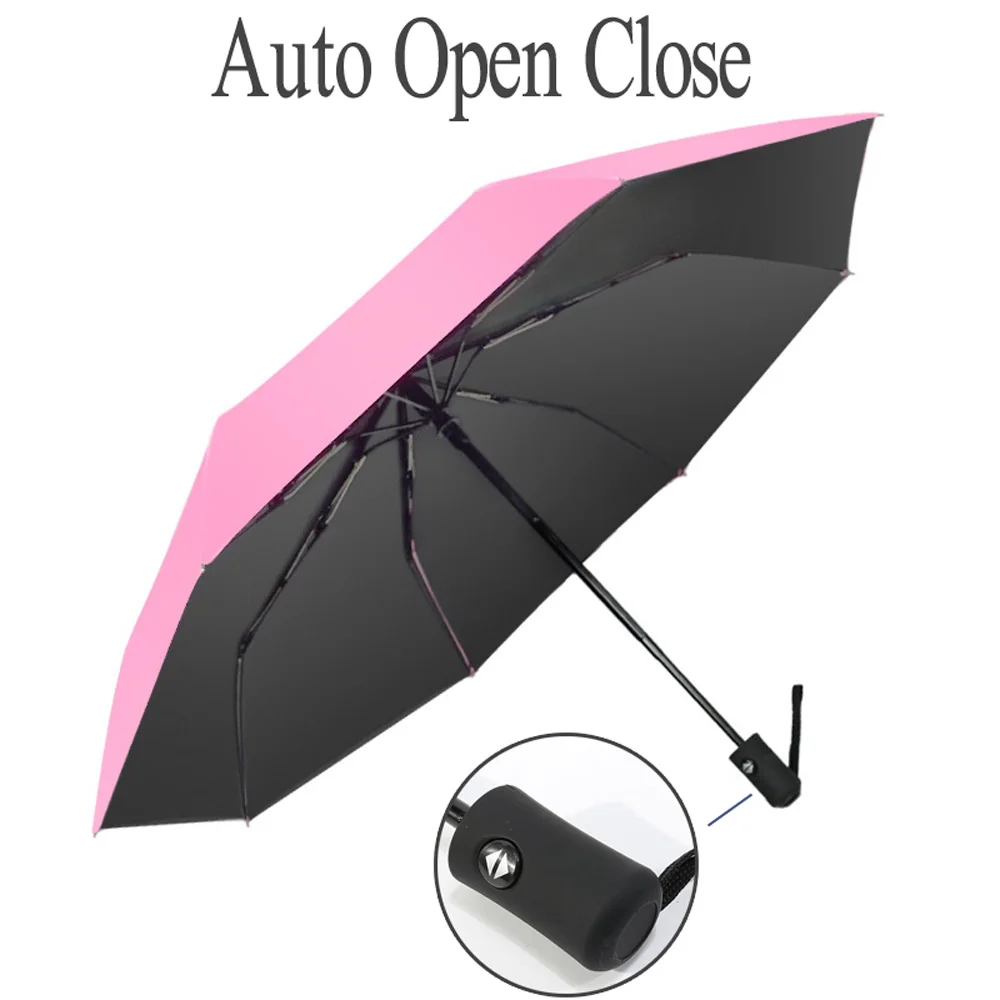 Umbrellas Windproof Mini Automatic Umbrella Travel Golf Umbrella,UV