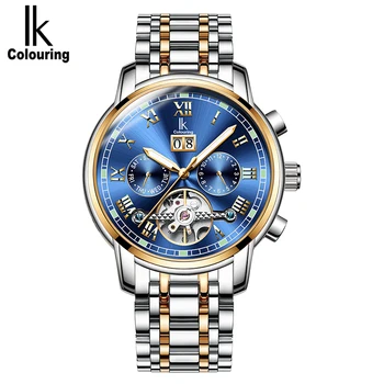 

IK Colouring Mens Watches, Luxury Multifunction Class Automatic Mechanical Men Wrist Watch