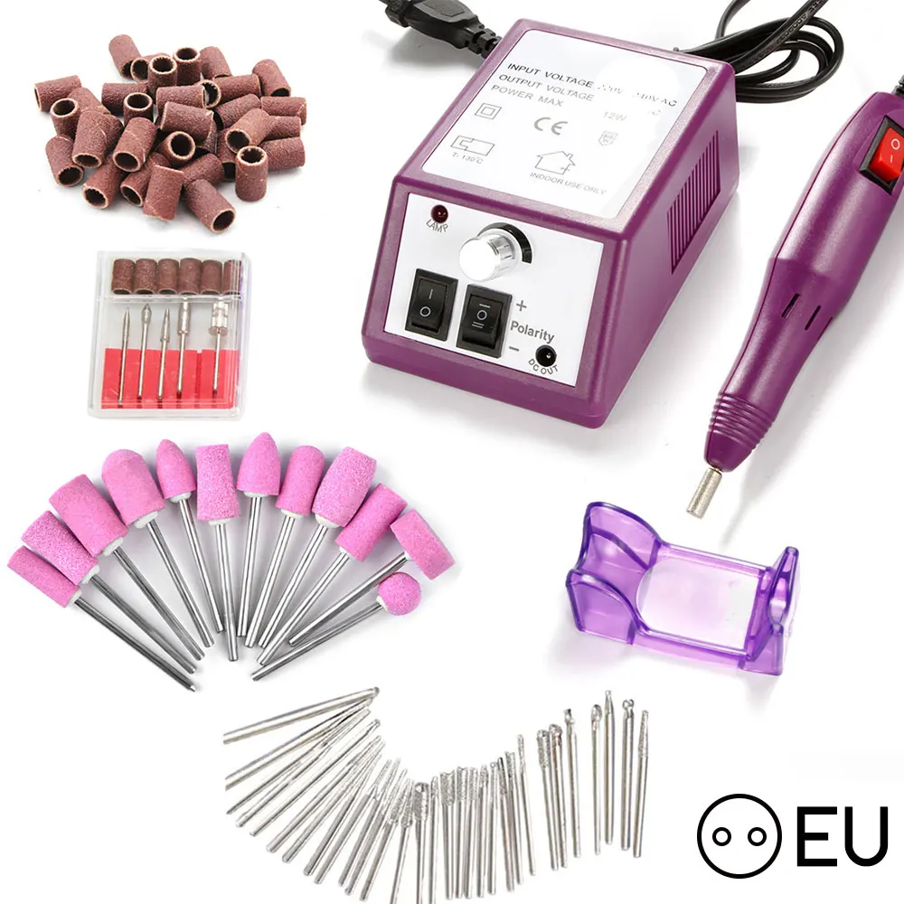 Electric Manicure Machine Nail Polish Remover Nail Drill Bit Tool Gel Manicure Mill Cutter For Removing Varnish Gel Nail Polish - Цвет: ZH5175-4