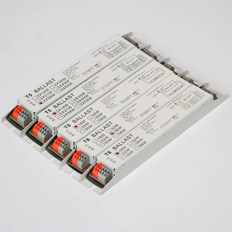 2 шт. T5 2X28W 2X14W T8 18W 36W 220V 240V 50/60HZ мощные электронные балласты 210X30X20mm|electronic ballast|ballast