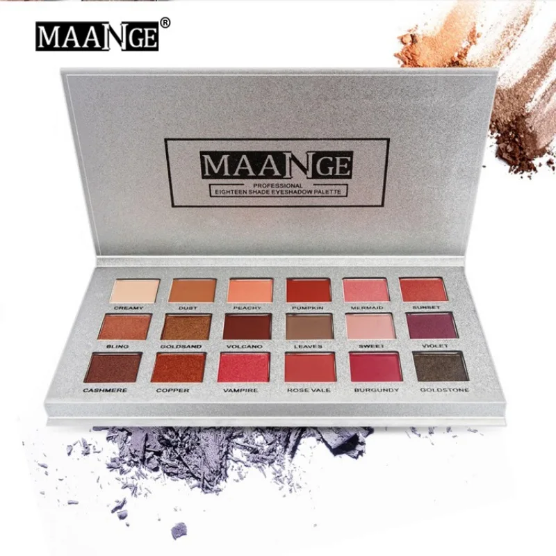 Make Up 18 colors Natural Shimmer Matte Eyeshadow Palette Professional Makeup Pallete Maquiagem