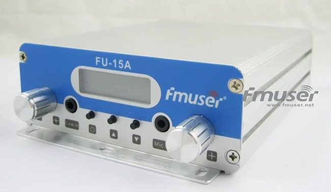 FM трансмиттер FMUSER FU 15A 15 Вт + комплект антенн GP100 для вождения в кинотеатре церкви