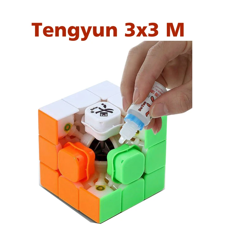 

Dayan Tengyun M Magnetic Cube Black/Stickerless/Pink/Transparent Limited Version Puzzle Cube Gift Idea for X'mas birthday