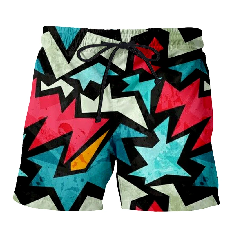 Новинка,, мужские летние повседневные шорты в стиле Харадзюку, свободные пляжные брендовые шорты с 3D принтом, шорты с черепом, Прямая поставка