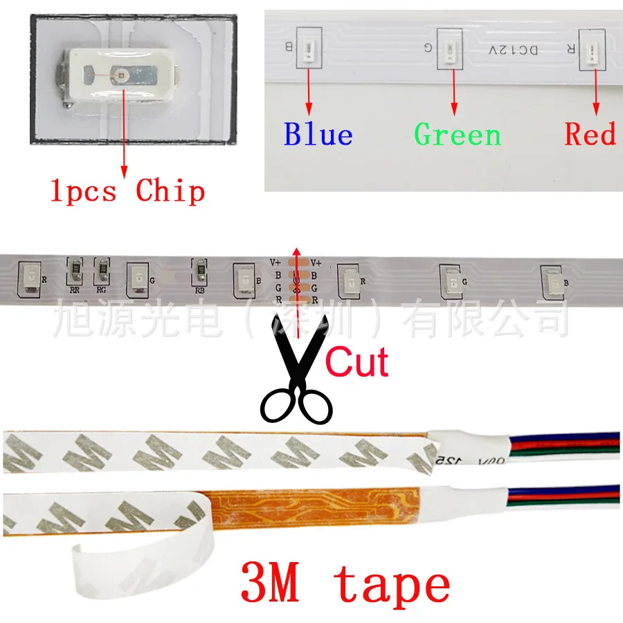 IPILY-5M-RGB-LED-Strip-led-tap