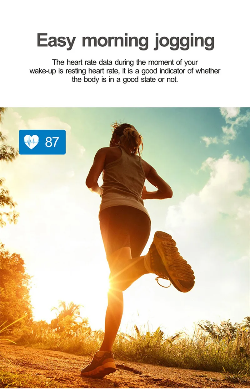 Fashion Smart Watch Dynamic Heart Rate Monitor Multiple Sport Pedometer for iOS Android Breathe Guide Remote Camera APP Download (14)