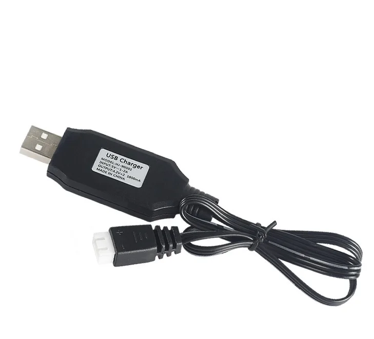 

7.4V 1000mAh Lithium Battery USB Charger Cable For SYMA X8C X8W MJX X600 RC Drone X8G X6 WLtoys V912 V323 V333 Helicopter