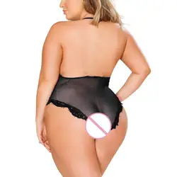 Для женщин; Большие размеры Бюстгальтер кружевное белье сексуальное боди siamesed Bodydoll бюстгальтер для сна для Для женщин lenceria femenina