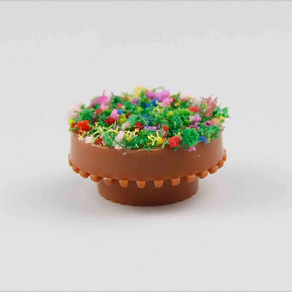 Kopen Model Materiaal Building Model Zand Tafel Landschap Model Groene Bloem Bed Outdoor Bloem Doos Float Home Decoratie