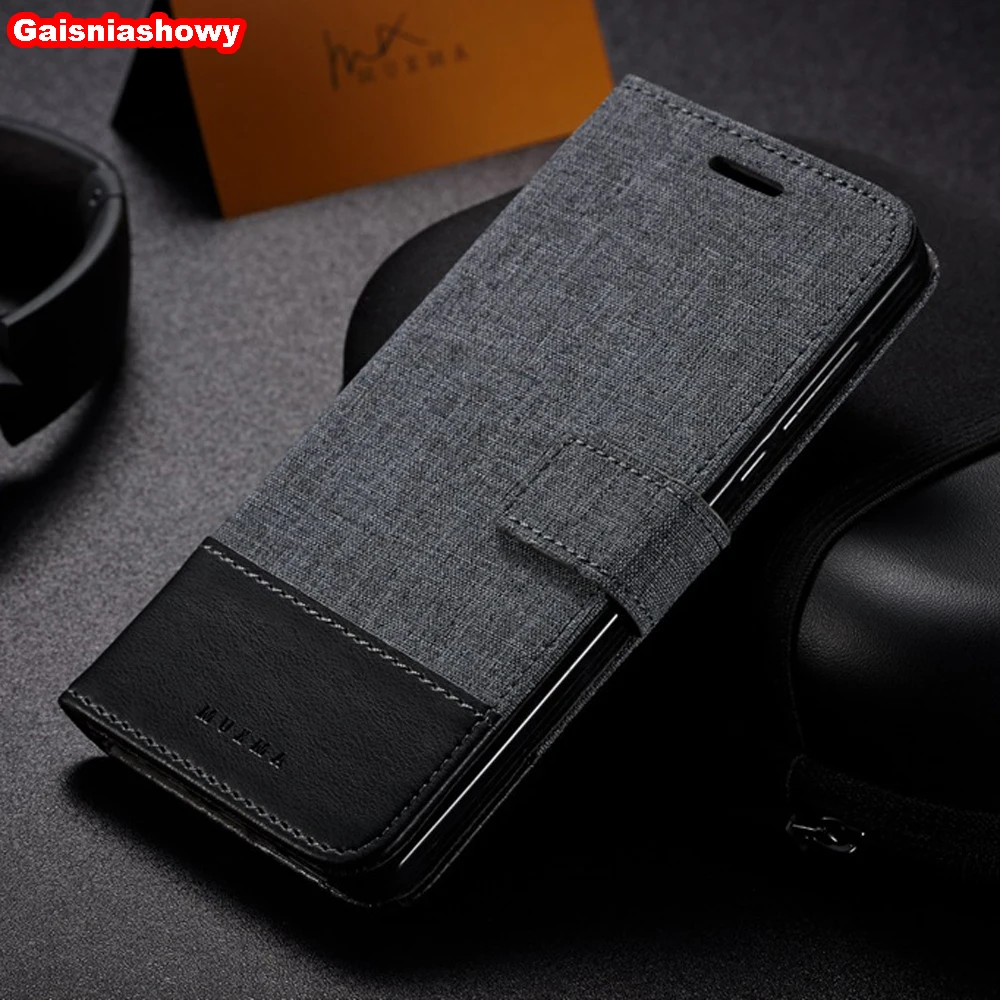 Чехол для Motorola Moto G5 G7 Power Canvas из искусственной кожи чехол-кошелек G5S G4 Plus X4 One Z3 Play