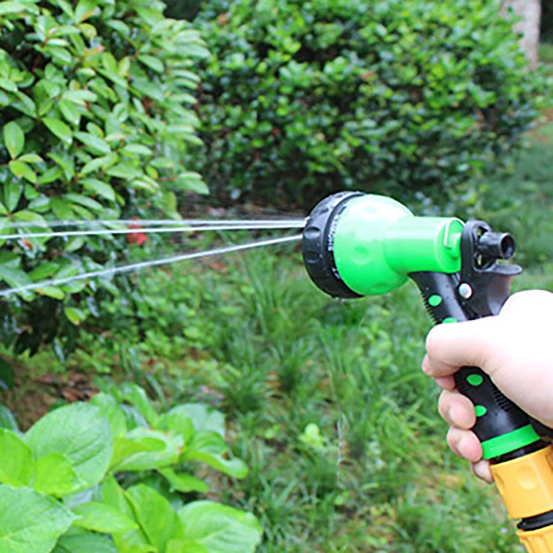 Portable Car Water Gun Spray Gun Car Wash Garden Watering Green Automobiles Cleaning Tool Automobiles Wash Tools
