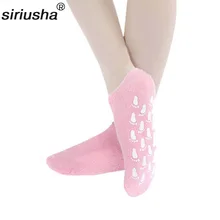 Ограниченная серия, забавные носки, Mujer, силикагель, трещины, носки, до лодыжки, увлажняющие, полные женские перчатки, эфирное масло, Dykeheel набор S45