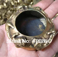 

3 dargon Container BRUSHWASHER Bronze Statue