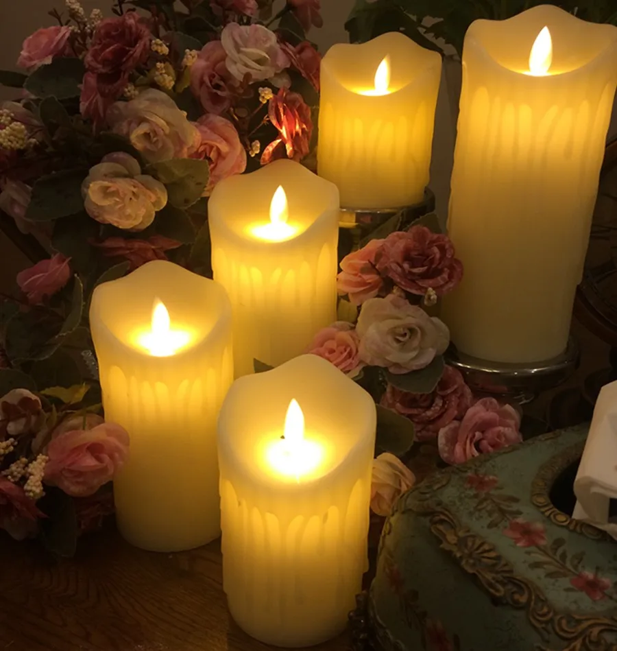 Remote control led electronic candle light