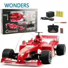 Rc car 1/18 de control remoto fórmula F1 del coche F1 coche con mando a distancia coche eléctrico alta velocidad regalo alta calidad