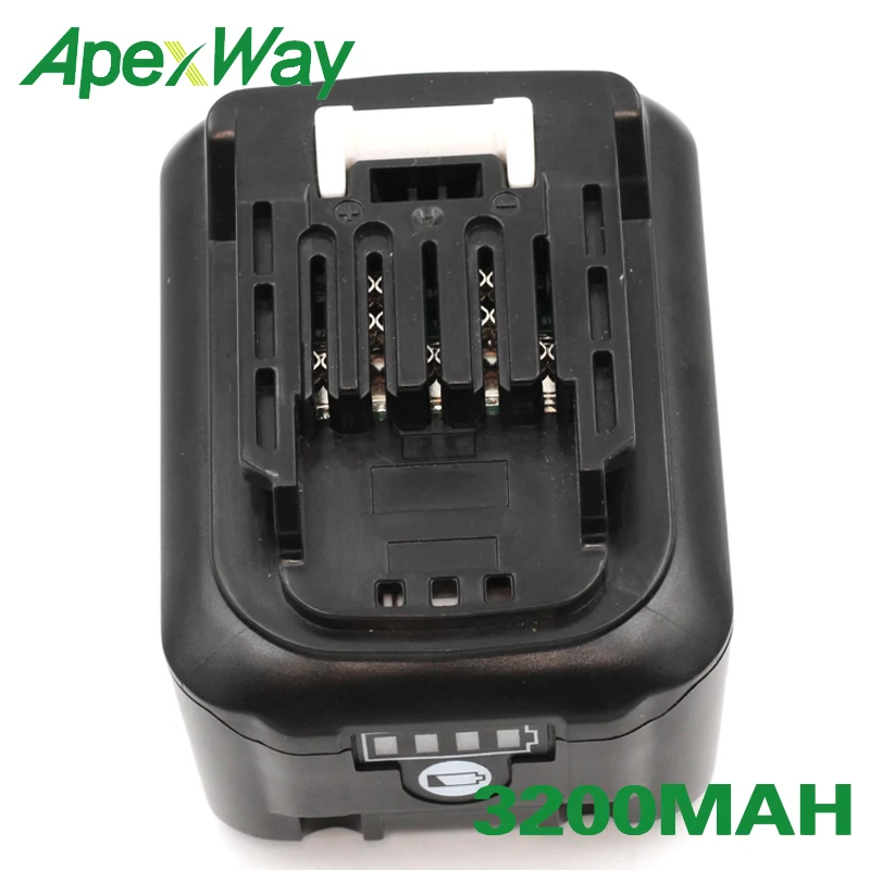 

ApexWay 12V BL1041 3200mAh Rechargeable Battery for Makita BL1040 BL1040B BL1015 BL1020B BL1041 BL1041B BL1016 BL1021