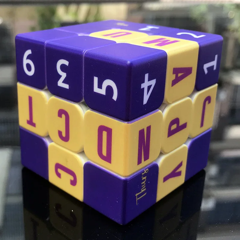 Magic Cube 3x3x3 neo magico Cubo календарь время печати головоломка на скорость обучающие игрушки для детей 6 лет