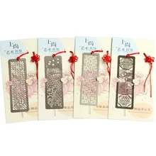 1 шт. креативные металлические длинные закладки из нержавеющей стали китайские древние элементы бизнес-подарочные закладки