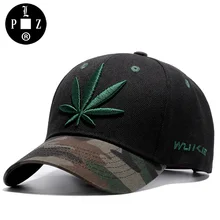 Плз 2018 пеньки шляпа камуфляж мужская бейсболка snapback мода конопли листья пэчворк Кепка Зеленая шляпа камуфляж шляпа Солнца хлопок