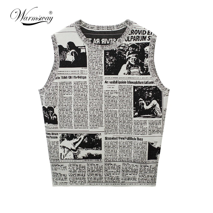 WARMSWAY New Fashion Runway Designer short Top Women