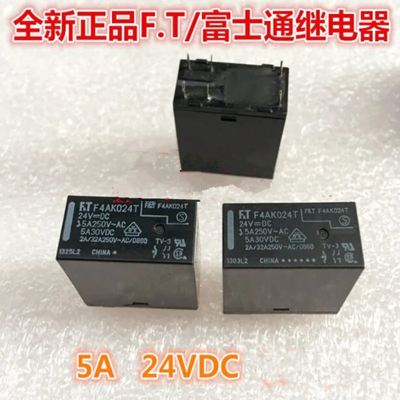 FTR-F4AK024T 24VDC 5A 250VAC DIP6 Fujitsu реле 2 от DPST TAKAMISAWA, новое и оригинальное 5 шт./лот