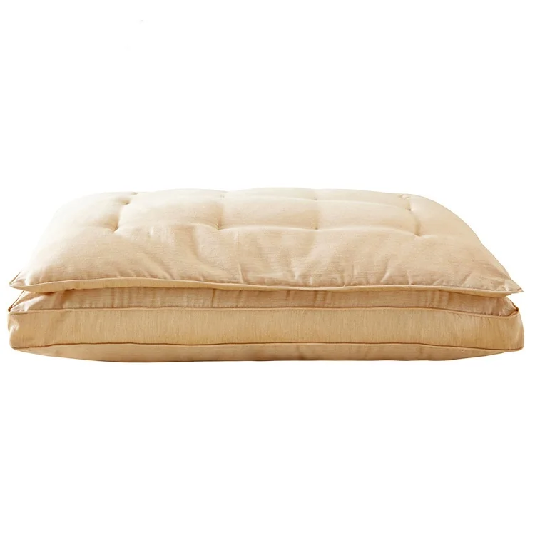 

Quilted Silk Fill Pillow (Standard/Queen 48cmx74cm 1pc Premium Quality Bed Pillows For Side and Back Sleepers