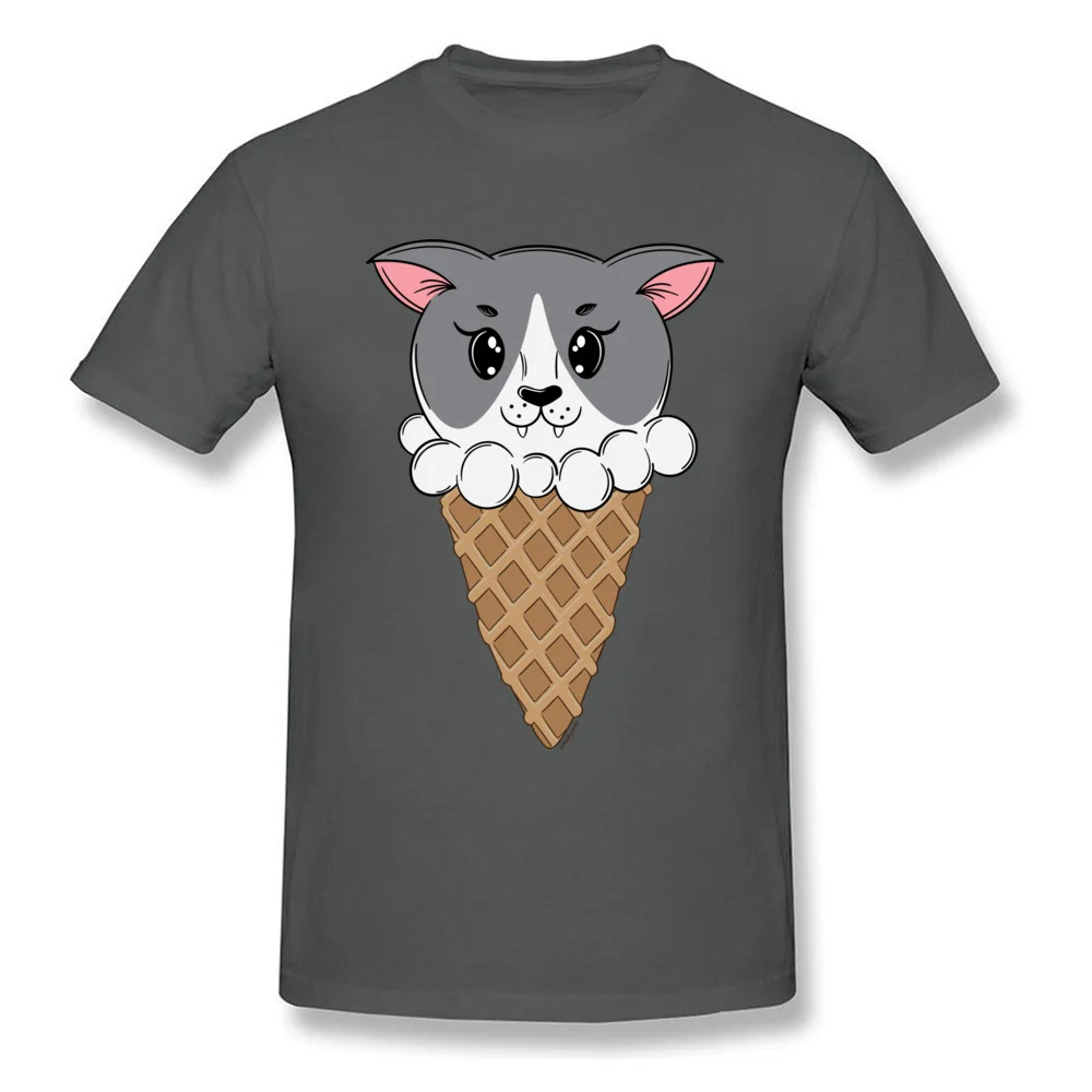 Design T-shirts Cute Crewneck Kitty Cream 100% Cotton Men Tops Shirts Personalized Short Sleeve Tops T Shirt Wholesale Kitty Cream carbon