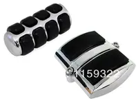 Хром Мотоцикл Шестерни переключения тормозной рычаг переключения передач колышек для ног педаль для Yamaha V-Star 650 2001-2010 классический 950 1100 1300 - изображение