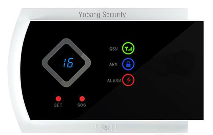 YobangSecurity Английский Русский Испанский итальянский Чешский G10A беспроводной проводной GSM сигнализация системы безопасности дома с Android APP