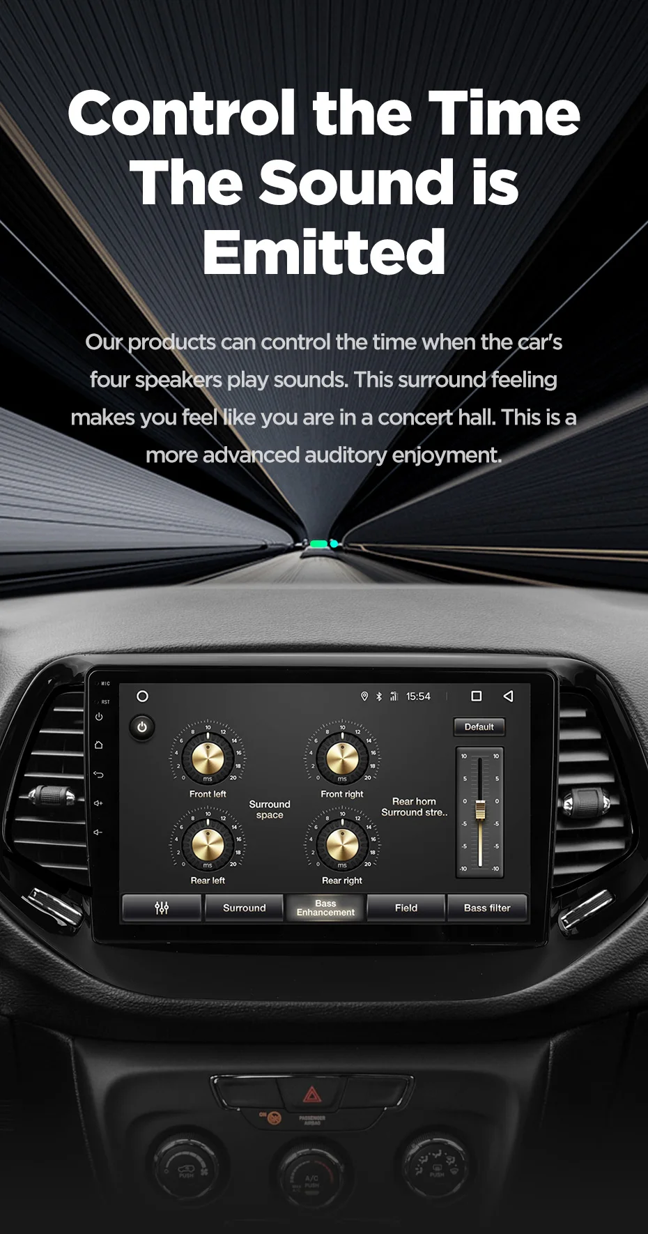Top TEYES SPRO For Jeep Compass 2 MP 2016 2017 2018 Car Radio Multimedia Video Player Navigation GPS Android 8.1 No 2din 2 din dvd 12