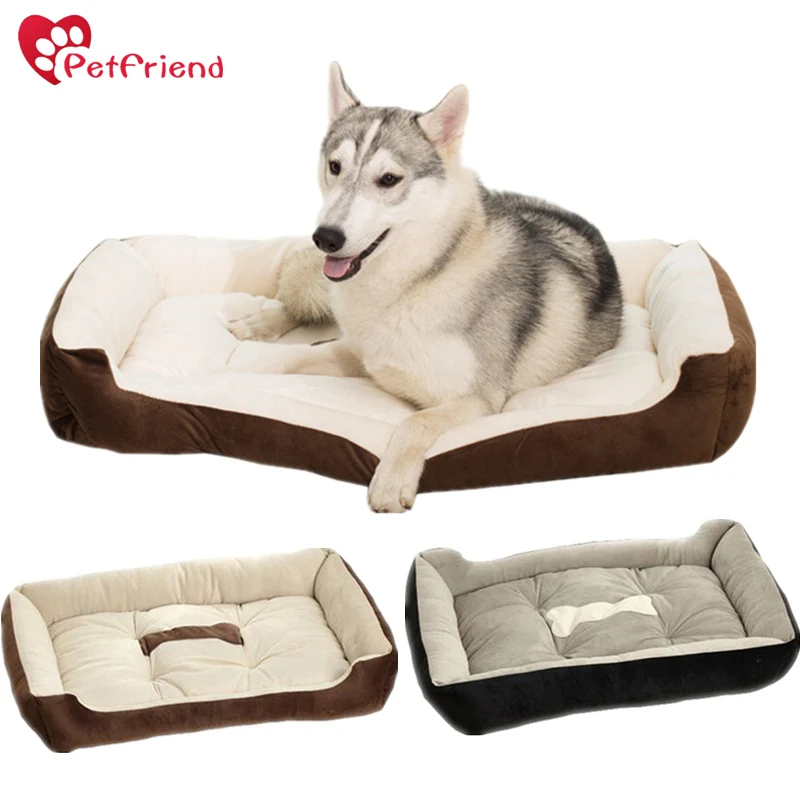 Dog Bed Mat Soft Pet Puppy Cat Warm Bed House Plush Cozy Nest Pad Suit